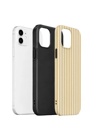 iPhone 11 Vorian Çift Katmanlı Kılıf Vanilla Pinstripe