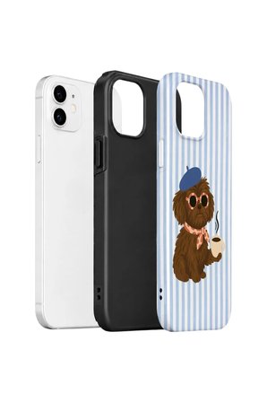 iPhone 11 Vorian Çift Katmanlı Kılıf Cafe Dog Riviera