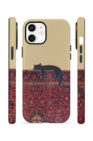 iPhone 12 Vorian Çift Katmanlı Kılıf Persian Cat Lounge