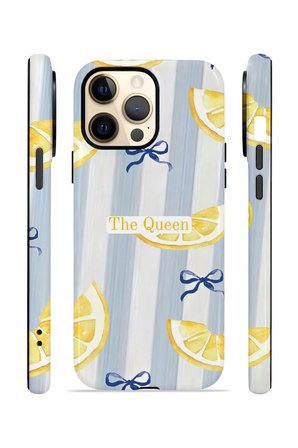 iPhone 12 Pro Vorian Çift Katmanlı Kılıf Queen Lemon Bow