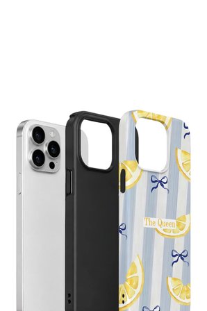 iPhone 12 Pro Vorian Çift Katmanlı Kılıf Queen Lemon Bow