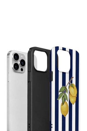 iPhone 12 Pro Max Vorian Çift Katmanlı Kılıf Amalfi Lemon Branch