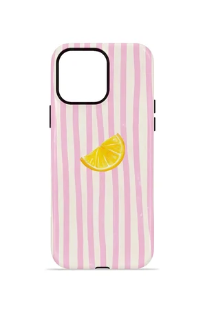iPhone 12 Pro Max Vorian Çift Katmanlı Kılıf Pink Lemon Drop