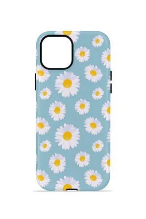 iPhone 13 Vorian Çift Katmanlı Kılıf Daisy Sky