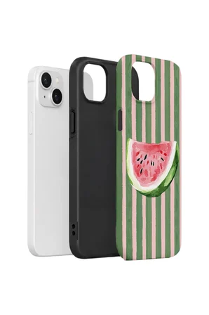 iPhone 13 Vorian Çift Katmanlı Kılıf Watermelon Postcard