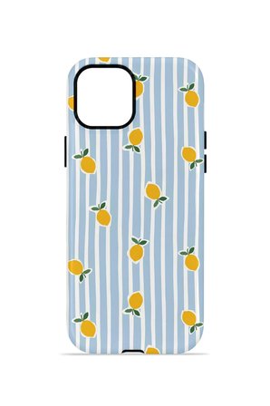 iPhone 14 Vorian Çift Katmanlı Kılıf Tiny Lemon Rain