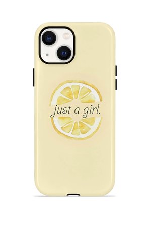 iPhone 15 Vorian Çift Katmanlı Kılıf Just A Girl Lemon