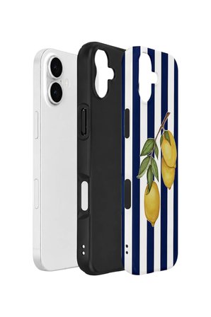 iPhone 16 Vorian Çift Katmanlı Kılıf Amalfi Lemon Branch