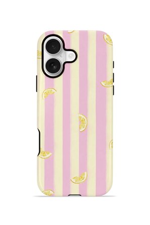 iPhone 16 Vorian Çift Katmanlı Kılıf Pink Lemon Parade
