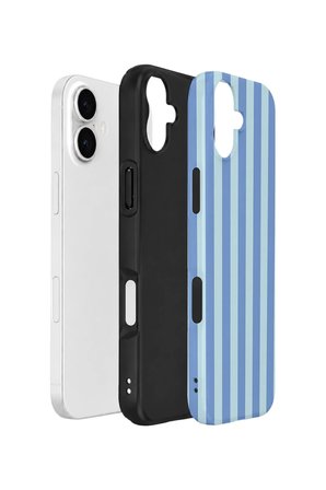 iPhone 16 Vorian Çift Katmanlı Kılıf Blue Gelato Stripe