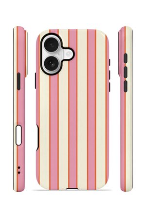 iPhone 16 Vorian Çift Katmanlı Kılıf Sunset Candy Stripe