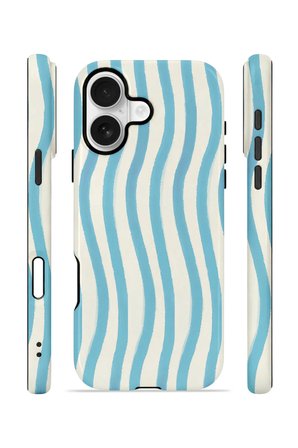 iPhone 16 Vorian Çift Katmanlı Kılıf Aqua Wave Riviera
