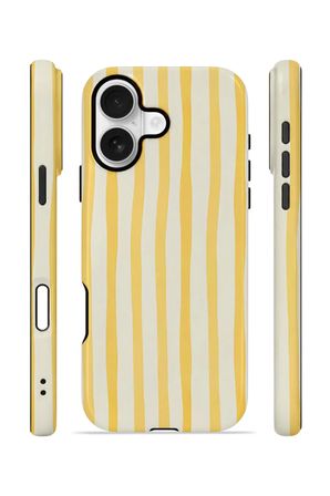 iPhone 16 Vorian Çift Katmanlı Kılıf Buttercream Riviera