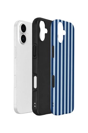 iPhone 16 Vorian Çift Katmanlı Kılıf Deep Blue Riviera