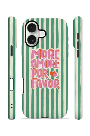 iPhone 17 Vorian Çift Katmanlı Kılıf More Amore Green