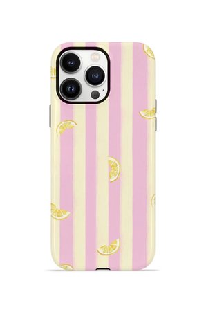 iPhone 13 Pro Max Vorian Çift Katmanlı Kılıf Pink Lemon Parade