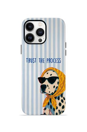 iPhone 13 Pro Max Vorian Çift Katmanlı Kılıf Trust The Process Dalmatian