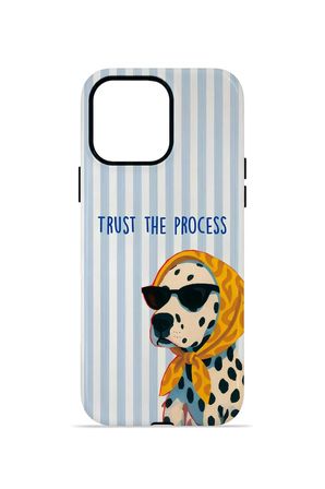iPhone 13 Pro Max Vorian Çift Katmanlı Kılıf Trust The Process Dalmatian