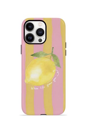 iPhone 14 Pro Vorian Çift Katmanlı Kılıf Pink Lemon Muse