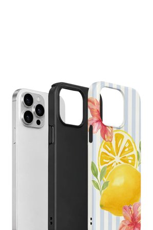 iPhone 15 Pro Vorian Çift Katmanlı Kılıf Lemon Blossom Coast