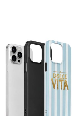 iPhone 15 Pro Vorian Çift Katmanlı Kılıf La Dolce Vita Blue