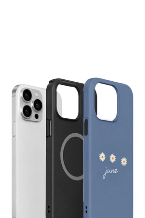 iPhone 15 Pro Vorian Çift Katmanlı MagSafe Kılıf June Daisy Blue