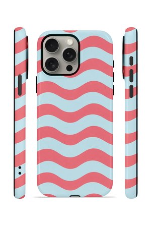 iPhone 15 Pro Max Vorian Çift Katmanlı Kılıf Retro Wave Candy