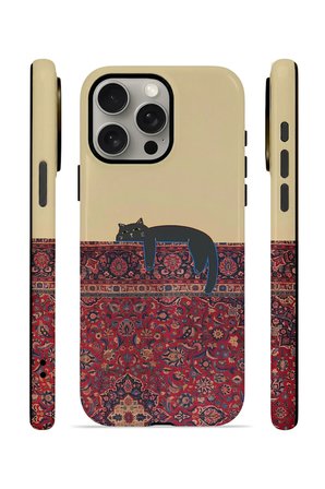 iPhone 15 Pro Max Vorian Çift Katmanlı Kılıf Persian Cat Lounge