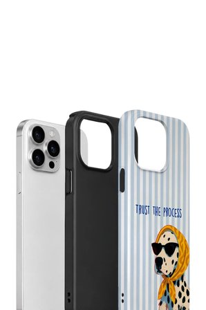 iPhone 15 Pro Max Vorian Çift Katmanlı Kılıf Trust The Process Dalmatian