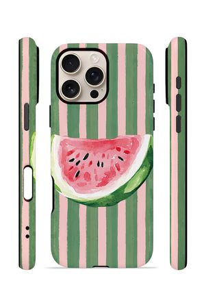 iPhone 16 Pro Vorian Çift Katmanlı Kılıf Watermelon Postcard