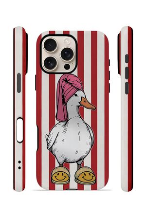 iPhone 16 Pro Vorian Çift Katmanlı MagSafe Kılıf Duchess Duck