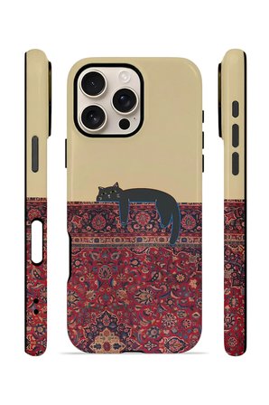 iPhone 16 Pro Vorian Çift Katmanlı Kılıf Persian Cat Lounge