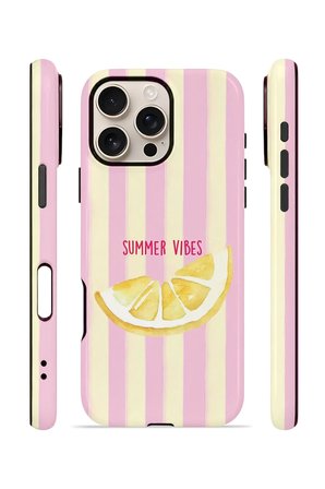 iPhone 16 Pro Max Vorian Çift Katmanlı Kılıf Summer Vibes Lemon