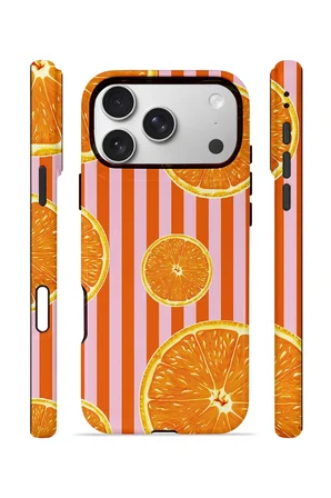 iPhone 17 Pro Vorian Çift Katmanlı Kılıf Sunset Orange Grove