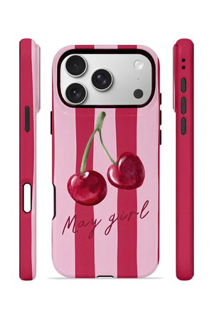 iPhone 17 Pro Vorian Çift Katmanlı Kılıf Cherry Girl