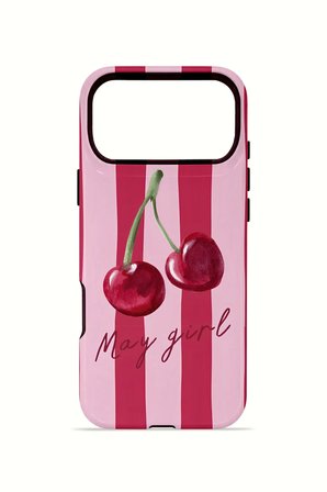 iPhone 17 Pro Vorian Çift Katmanlı Kılıf Cherry Girl
