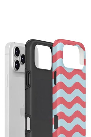 iPhone 17 Pro Vorian Çift Katmanlı Kılıf Retro Wave Candy