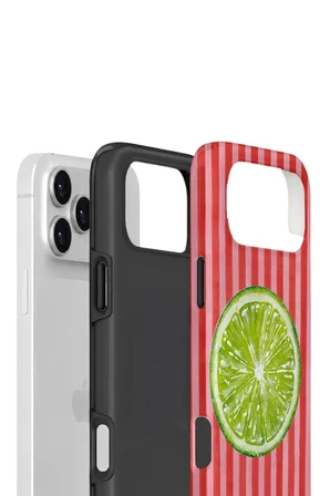 iPhone 17 Pro Max Vorian Çift Katmanlı Kılıf Lime Slice Pop