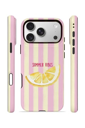 iPhone 17 Pro Max Vorian Çift Katmanlı Kılıf Summer Vibes Lemon