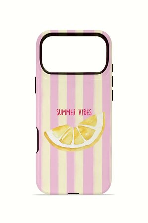 iPhone 17 Pro Max Vorian Çift Katmanlı Kılıf Summer Vibes Lemon