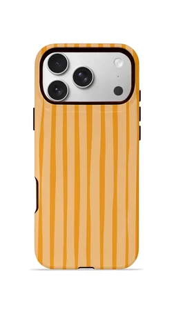 iPhone 17 Pro Max Vorian Çift Katmanlı Kılıf Golden Hour Stripe