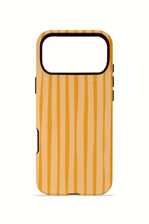 iPhone 17 Pro Max Vorian Çift Katmanlı Kılıf Golden Hour Stripe