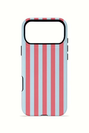iPhone 17 Pro Max Vorian Çift Katmanlı Kılıf Poolside Candy Stripe