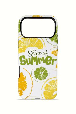 iPhone 17 Pro Max Vorian Çift Katmanlı Kılıf Slice Of Summer