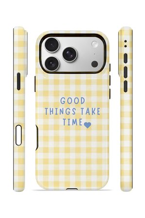 iPhone 17 Pro Max Vorian Çift Katmanlı Kılıf Good Things Gingham