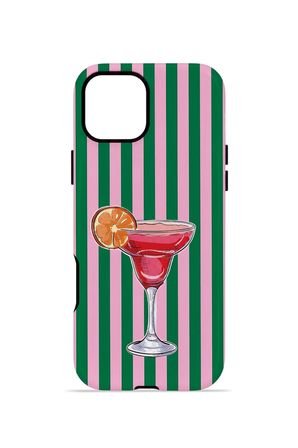 iPhone 14 Plus Vorian Çift Katmanlı Kılıf Pink Citrus Cocktail