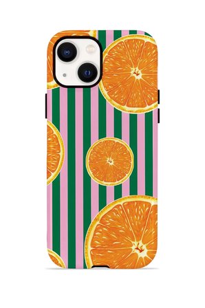 iPhone 14 Plus Vorian Çift Katmanlı Kılıf Orange Grove Cabana