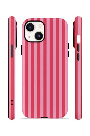 iPhone 15 Plus Vorian Çift Katmanlı Kılıf Raspberry Cabana