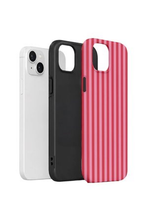 iPhone 15 Plus Vorian Çift Katmanlı Kılıf Raspberry Cabana