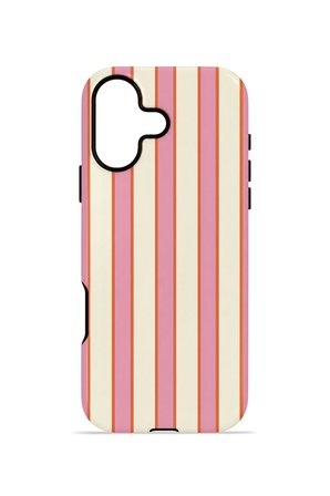 iPhone 16 Plus Vorian Çift Katmanlı Kılıf Sunset Candy Stripe